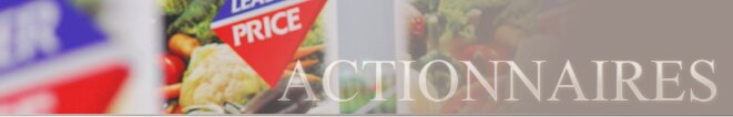 Actionnaires